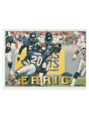 Erric Pegram 1994 Pacific Trading Cards Triple Folder – Ungraded – Vikings